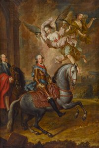 Maximilien III Joseph, Électeur de Bavière, à cheval - Georges Desmarées