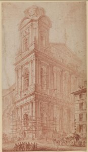 La façade de S. Sulpice près de l