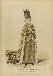 Isabeau de Bavière, Reine de France - Georges Jacques Gatine