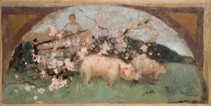 Esquisse pour la salle à manger de l