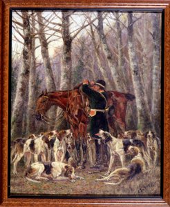 Chargement sur le cheval d