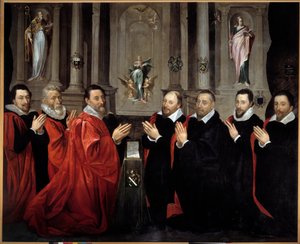 Le prévôt des marchands et les échevins de la ville de Paris en 1611