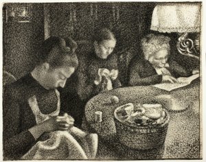 Bourgeois Interior - Georges Lemmen
