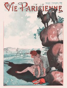 Couverture du magazine La Vie Parisienne, 1929
