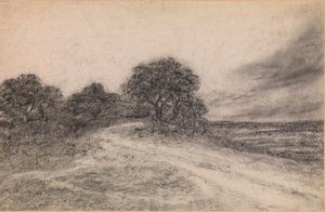 Paysage avec arbres