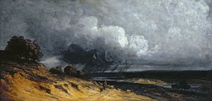 Tempête près de Montmartre