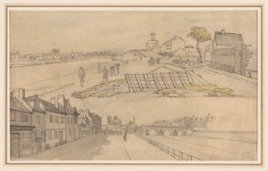 Deux vues de Paris, première moitié des années 1800