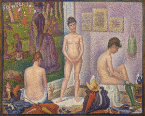 Les Poseuses, Ensemble (Petite version) - Georges Pierre Seurat