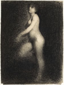 Nu, ca 1881-1882 - Georges Pierre Seurat