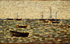 La Mer à Grandcamp, 1885