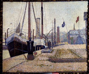 Le voilier La Maria dans le port de Honfleur