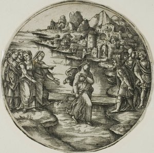 La Reine de Saba marchant sur les eaux - Georges Reverdy