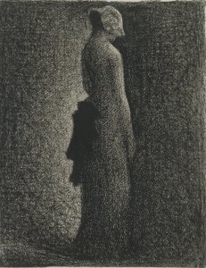 Le Noeud noir - Georges Seurat