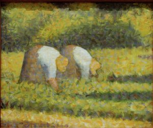 Paysannes au travail - Georges Seurat