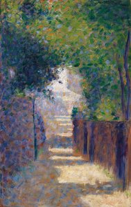 Rue St. Vincent au printemps, vers 1884 - Georges Seurat