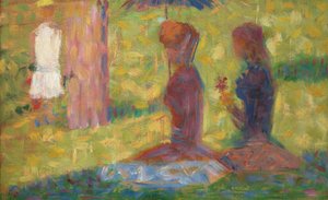 Étude de figures pour "La Grande Jatte" - Georges Seurat