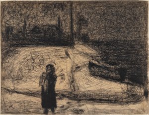 La zone (hors des murs de la ville) - Georges Seurat