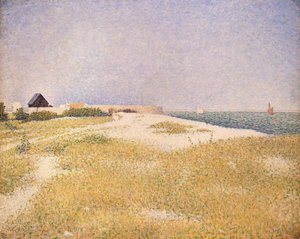 Vue du Fort Samson, 1885 - Georges Seurat