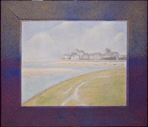 Vue de Le Crotoy, en amont, 1889