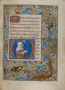 Initial O: Saint Geneviève - Georges Trubert