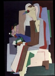 Jeune homme lisant - Georges Valmier