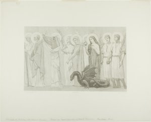 Vie pastorale de sainte Geneviève (panneau de droite)