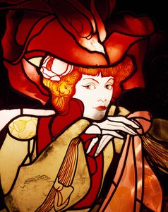 Figure féminine (détail)