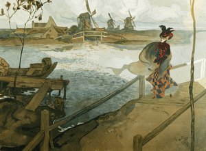 Le Coup de Vent - Georges de Feure