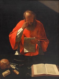 Saint Jérôme lisant, vers 1636