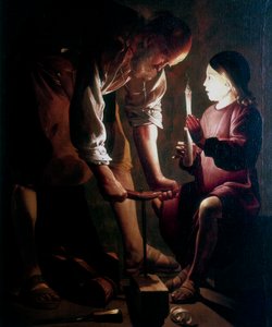 Saint Joseph le Charpentier, vers 1640