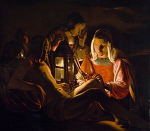 Saint Sébastien soigné par Irène, vers 1638-39