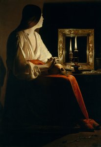 La Madeleine pénitente, ca. 1640 - Georges de La Tour