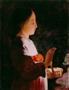 Jeune Vierge Marie - Georges de La Tour