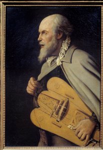 Le vieil homme. Peinture de Georges De La Tour (1593-1652) - Georges de La Tour