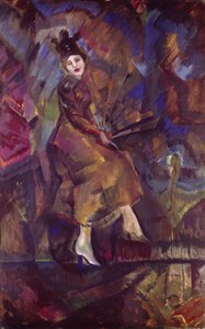 Portrait de Panna Paskevich - Georgy Bogdanovich Yakulov