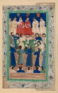 Cour de chancellerie, vers 1460 (21962470521)
