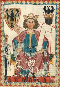 Henri VI, empereur romain, Codex Manesse, ~1305-15 (34178450532)