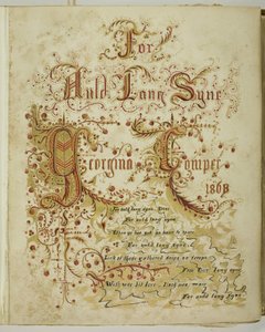Sans titre [Pour Auld Lang Syne], 1855-1868 - Georgina Cowper
