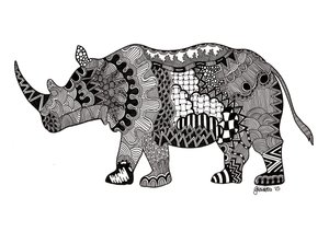Le Rhinocéros, 2015 - Georgina Naisbitt