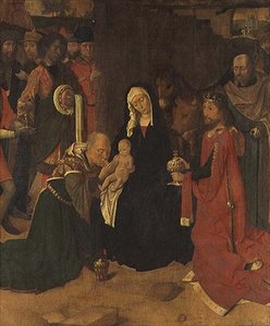 Adoration des mages, c.1490 - Gerard David
