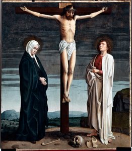 Crucifixion Polyptyque Panneau de l