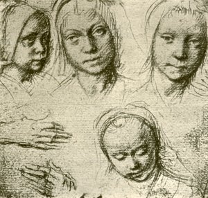 Quatre têtes d