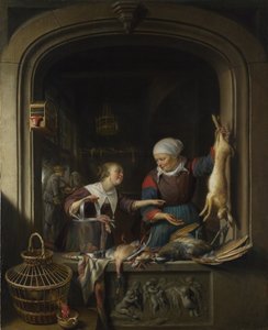 Boutique de volailler - Gerrit Dou
