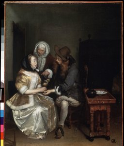 Un verre de limonade - Gerard Terborch