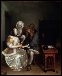 Un Verre de Limonade, années 1660 - Gerard Terborch II