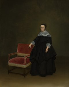 Margaretha van Haexbergen 1614-1676, vers 1666-67 - Gerard Terborch II