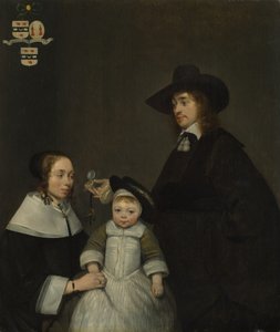 La famille Van Moerkerken, vers 1653-1654
