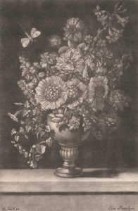 Une pièce florale