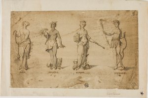 Quatre continents - Gerard de Lairesse