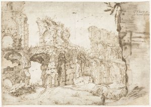 Ruines du Colisée, Rome, vues de l